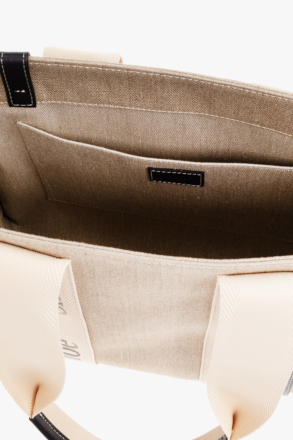 【関税＆送料込み】ChloAC Woody Medium Bag In Beige Chloé Woody medium tote bag for Women - Beige in UAE | Level